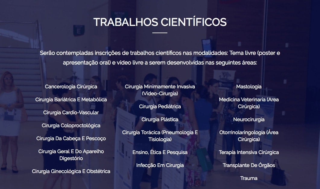 Trabalhos científicos