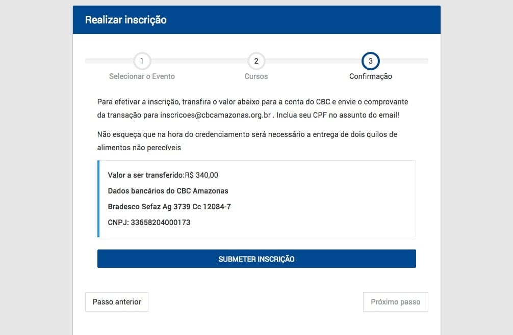 Confirmação