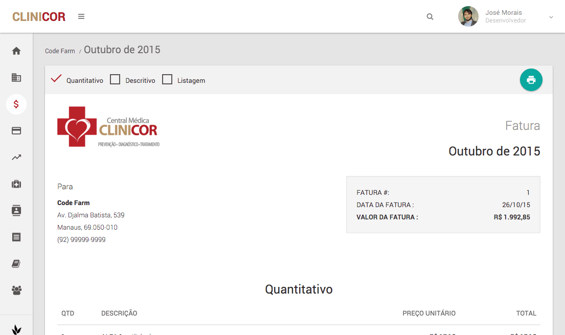 Faturamento
