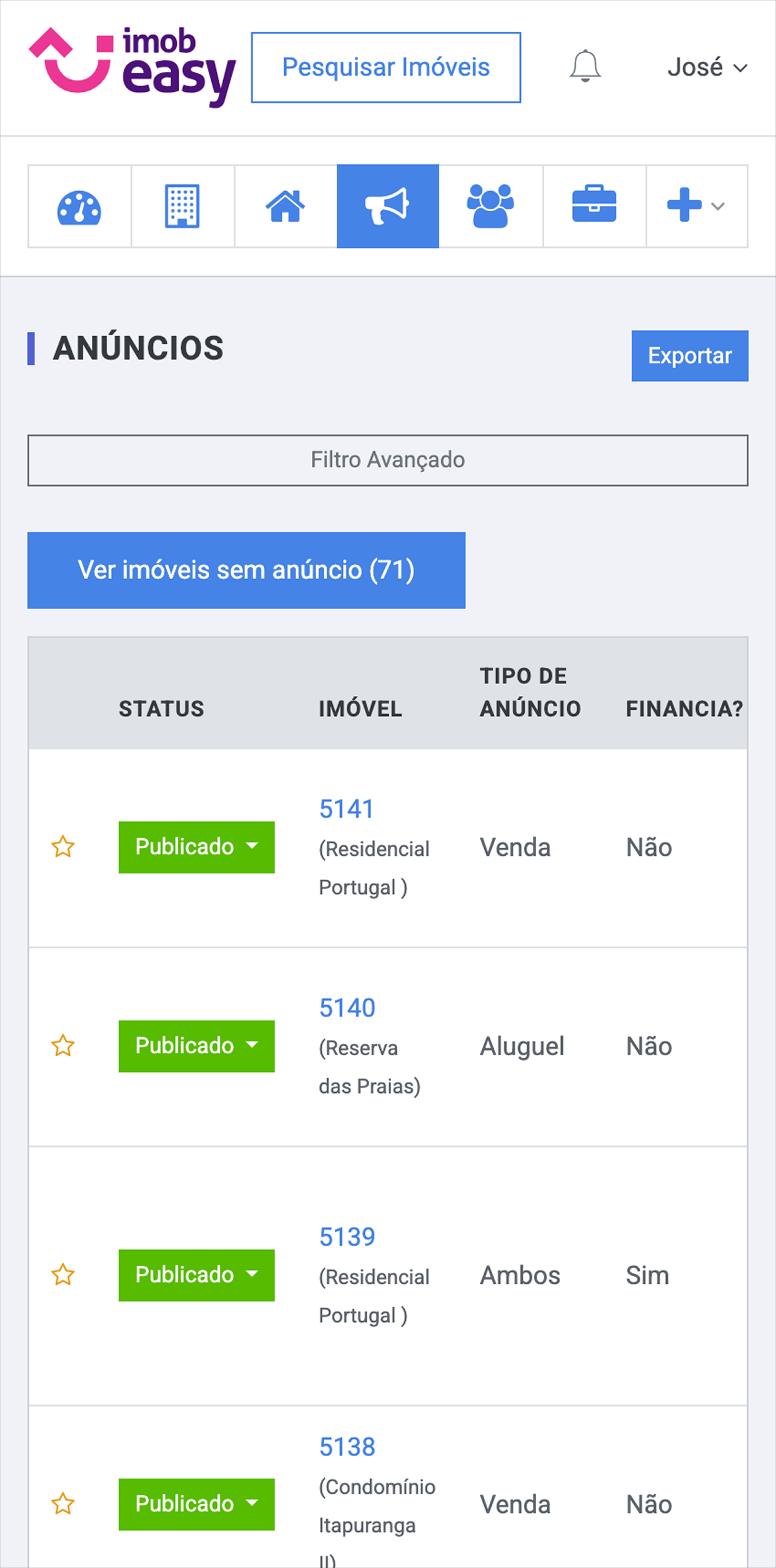 Anúncios