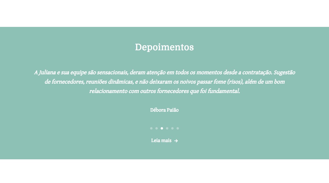 Depoimentos